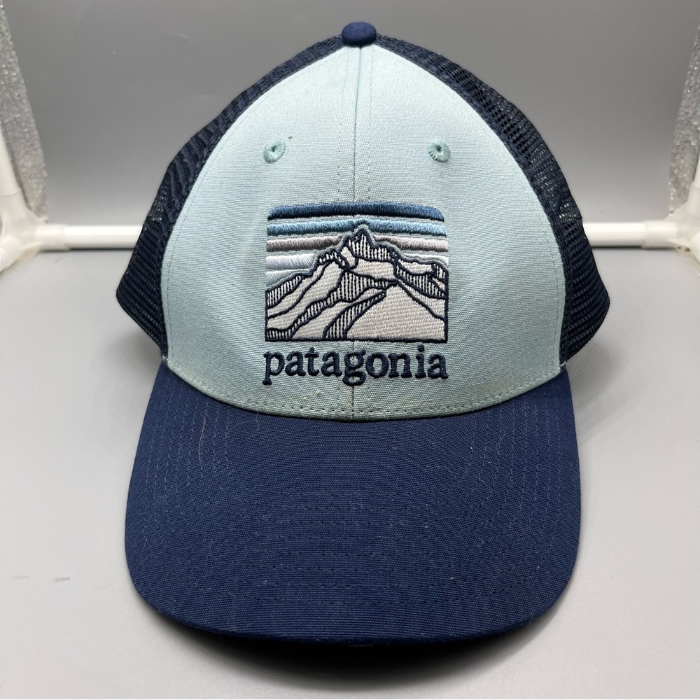Patagonia Navy and Light Blue Cap